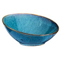 DEEP BLUE Misa bufetowa ukośna śr.25 cm