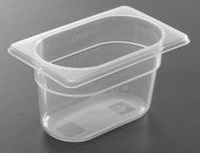 Pojemnik GN 1/9 100, polipropylen przezroczysty Hendi 880524