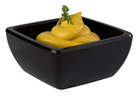 PURE miska kwadratowa 6.5x6.5x3 cm 0.05 L czarna