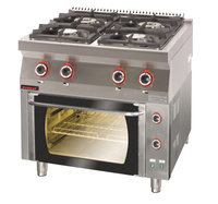 Kuchnia gazowa z piekarnikiem elektrycznym 700.KG-4/PE-1  | LINIA 700