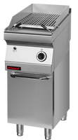 Lawa grill 400 mm na podstawie szafkowej zamkniętej 700.OGL-400.S.D Kromet