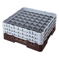 Kosz na szkło - śr. szkl. 6 cm, wys. 17,4 cm brązowy