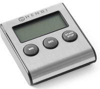 Minutnik, cyfrowy, srebrny  Hendi 582022