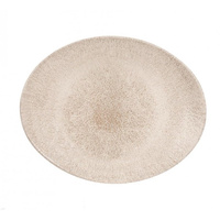 Talerz owalny 229 x 270 mm Raku Agate Grey