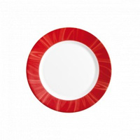 NATURA Talerz płytki czerwony 235 mm/6/24 szt.