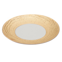 ARBORESCENCE talerz płaski 31 cm, złoty