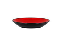 FIRE Talerz głęboki, okrągły 28 cm czerwony