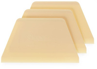 Skrobka do ciasta, z tworzywa, trapezowa, Hendi 554432 - zestaw 3 szt.