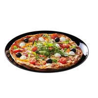 Talerz do pizzy czarny Friend's Time 321mm Arcoroc