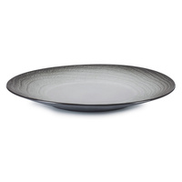 SWELL Talerz płaski 28,3 cm czarny piasek