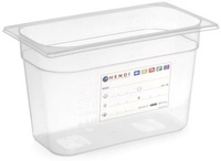 Pojemnik GN 1/3 150 HACCP, polipropylen przezroczysty  Hendi 880265