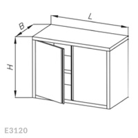 Szafka wisząca Egaz E3120 1200x400 mm