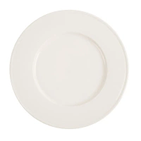 Talerz płytki Line 230 mm kremowo - biały