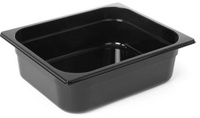 Pojemnik GN 1/2 65, poliwęglan czarny Hendi 862438