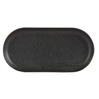 Półmisek owalny Coal Seasons 320 x 200 mm czarny