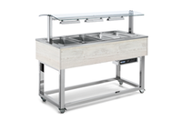 ES Red+ 6 W ﻿﻿Witryna grzewcza 6x GN 1/1