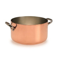 Garnek TINNED COPPER Ø28, 16 cm, 9 l, na indukcję
