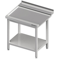 Stół wyładowczy(L), z półką do zmywarki SILANOS 800x730x900 mm skręcany