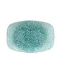 Talerz prostokątny 157 x 237 mm Raku Jade Green