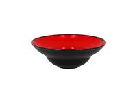 FIRE Talerz głęboki, okrągły 26 cm czerwony