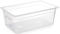 Pojemnik GN 1/1 65 HACCP, polipropylen przezroczysty  Hendi 880036
