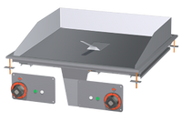 FTLD-66 ETS Płyta grillowa elektryczna gładka chromowana