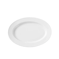 Półmisek owalny Bianco 210 x 140 mm biały