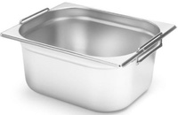 Pojemnik GN 1/2 200 z uchwytami, nierdzewny Hendi Budget Line 817353