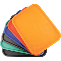 Taca fast food Stalgast, 25x35 cm, niebieska