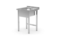 Stół z jednym zlewem - skręcany