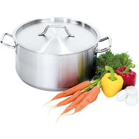 Garnek z pokrywą, poj. 31,4 l, śr. 40 cm, nierdzewny Stalgast 013402