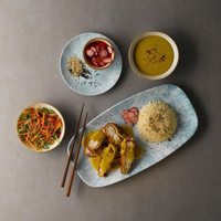 STONE AQUAMARINE PÓŁMISEK 189X355 MM