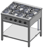 Trzon gastronomiczny Egaz TG 4725.3 900x700x850 mm