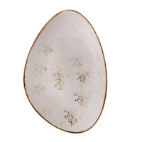 Craft white talerz owalny 375 mm