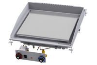 FTRD-78 GS Płyta grillowa gazowa ryflowana chromowana