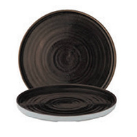 Talerz z wysokim rantem Patina Iron Black 260 mm