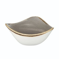 STONECAST PEPPERCORN GREY Miska trójkątna 260 ml, 153 mm/12 szt.