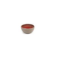 Cement Stone miska 10.5x4.5cm czerwony
