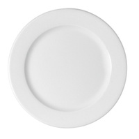 Talerz płytki z rantem 172 mm biały Maitre