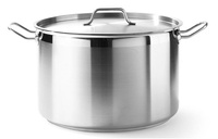 Garnek z pokrywą, 7 l, śr. 24 cm, nierdzewny Hendi Profi Line 831403