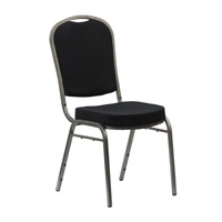 Krzesło bankietowe tapicerowane Negro 20x20x1,0cm