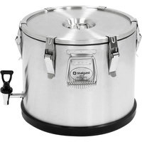 Termos stalowy z kranem, poj. 15 l Stalgast 052154