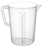 Dzbanek miarka poj. 3,0 l, polipropylen przezroczysty Hendi 567401