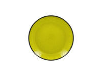 FIRE Talerz płaski, okrągly 24 cm zielony