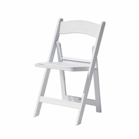Krzesło weselne Classic amerykańskie składane– kolor biały