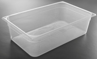 Pojemnik GN 1/1 100, polipropylen przezroczysty  Hendi 880029