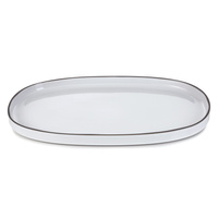 CARACTERE półmisek 46x29 cm Biała Chmura