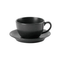 Filiżanka elegancka Coal Seasons 250 ml czarna