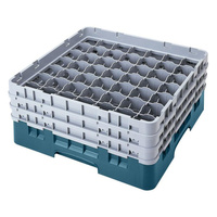 Kosz na szkło - śr. szkl. 6 cm, wys. 21,6 cm niebieski