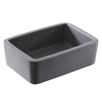 SOLID Naczynie na masło 105x75 mm szary